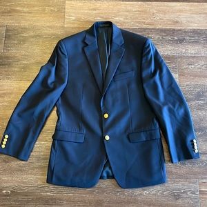 Ralph Lauren Men’s Blue Blazer with gold buttons
